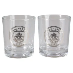Manchester City® Whiskeyglass Sett