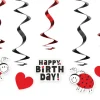 Marihøne Happy Birthday Virvler