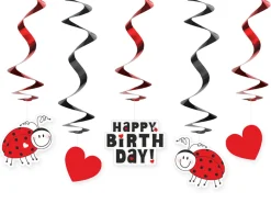 Marihøne Happy Birthday Virvler
