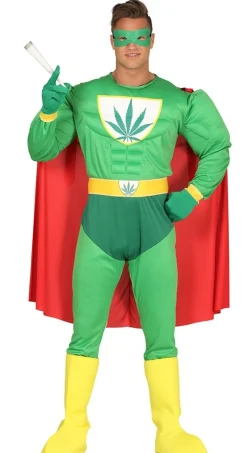 Marijuana Superhelt Kostyme