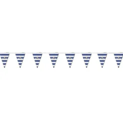 Maritim Vimpelbanner Marineblå og Hvit