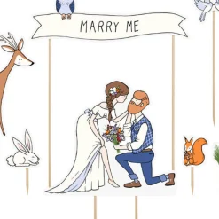 Marry Me Brudepar Kaketopp