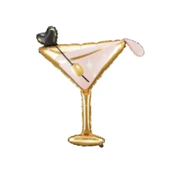 Martiniglass Folieballong