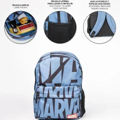 Marvel® Logo Ryggsekk Blå