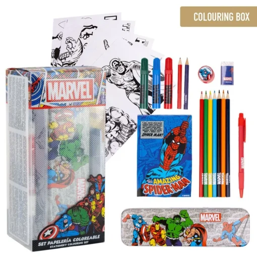 Marvel® Male- og Tegnesett