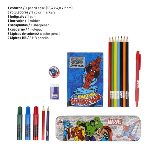 Marvel® Male- og Tegnesett