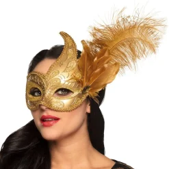 Maskerade Øyenmaske Gull