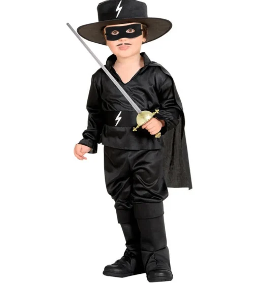 Maskert Zorro Barnekostyme