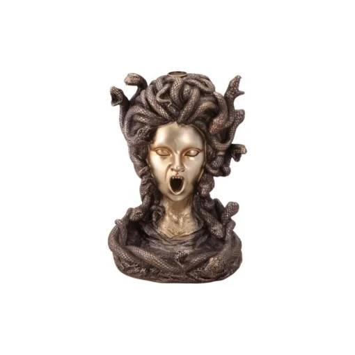 Medusa Røkelsesholder Bronse