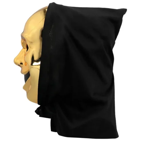 Mefisto Djevel Maske Gull