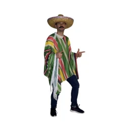 Meksikansk Poncho Kostyme