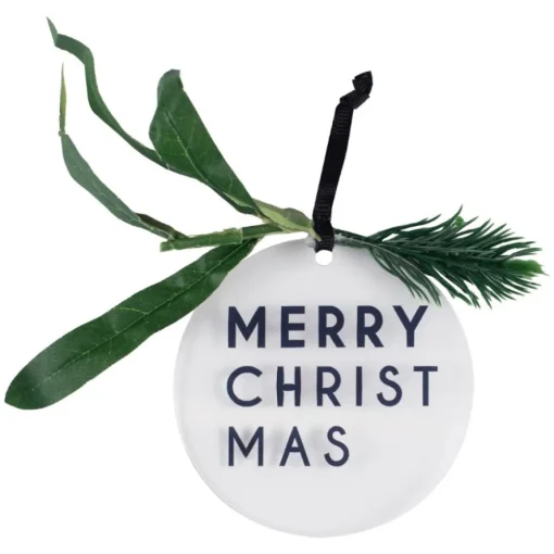 Merry Christmas Akryl Julepynt
