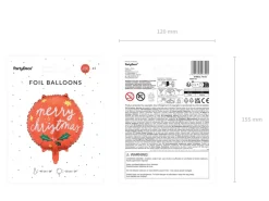 Merry Christmas Folieballong