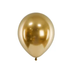 Metalliske Latexballonger Gull