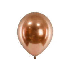 Metalliske Latexballonger Kobber