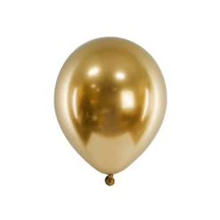 Metalliske Medium Latexballonger Gull