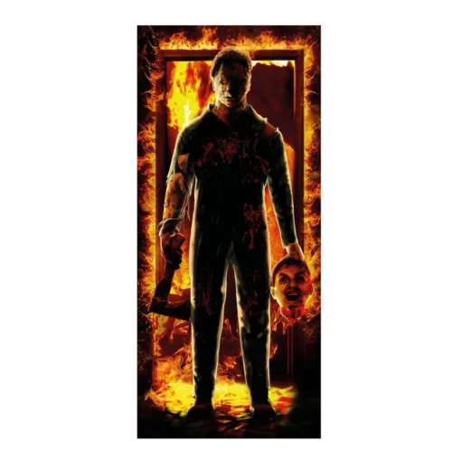 Michael Halloween Dørcover