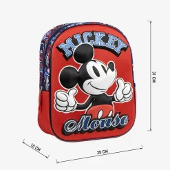 Mickey Mouse® 3D Ryggsekk Rød