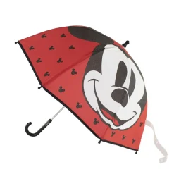 Mickey Mouse® Silhuett Paraply Rød