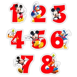 Mickeys Klubbhus® Tall Kakelys