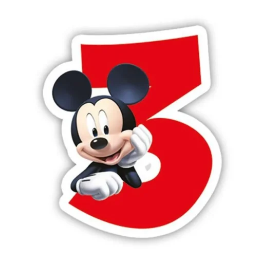 Mickeys Klubbhus® Tall Kakelys