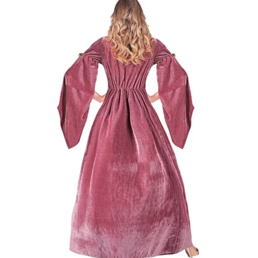 Middelalder Prinsesse Kostume Lyserød