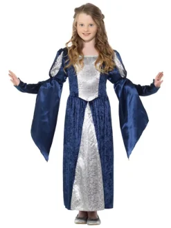 Middelalderprinsesse Barnekostyme