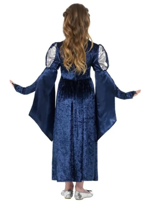 Middelalderprinsesse Barnekostyme