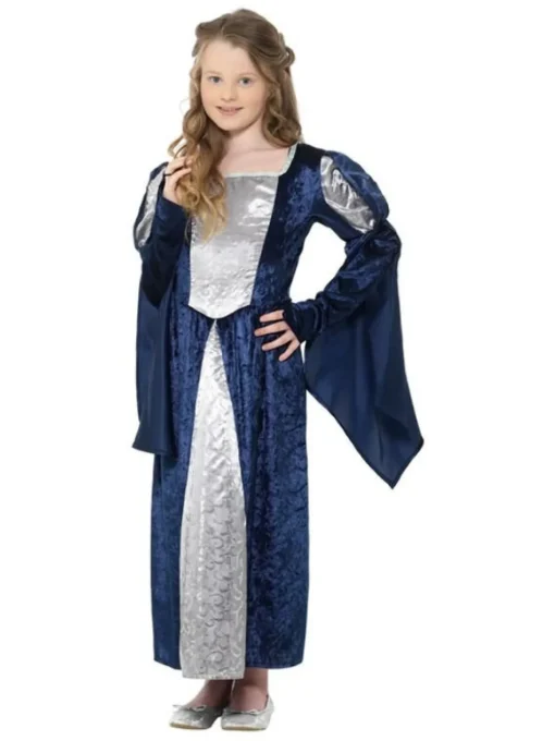 Middelalderprinsesse Barnekostyme