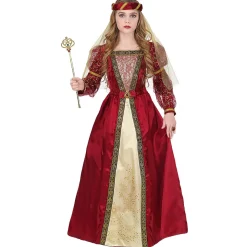 Middelalderprinsesse Barnekostyme