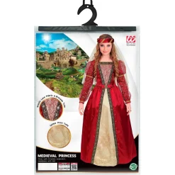 Middelalderprinsesse Barnekostyme