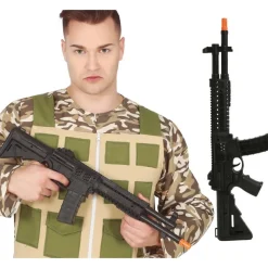 Militær Rifle Lekevåpen Svart