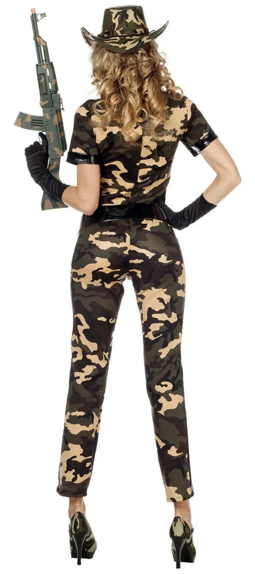 Militær Soldat Kostyme