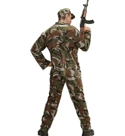 Militær Soldat Kostyme