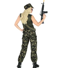 Militærbabe Kostyme