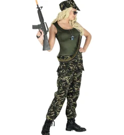 Militærbabe Kostyme