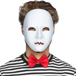 Mime Maske Hvit