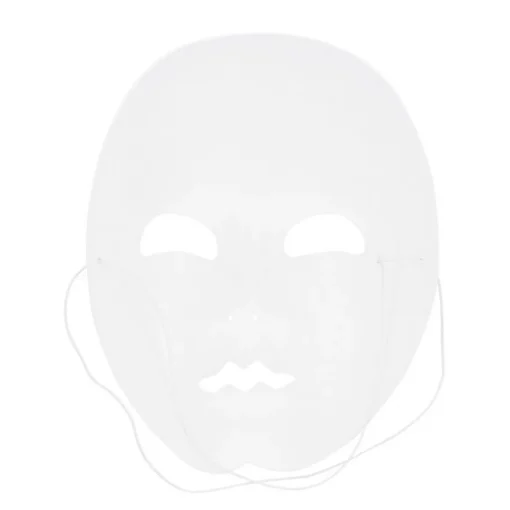 Mime Maske Hvit