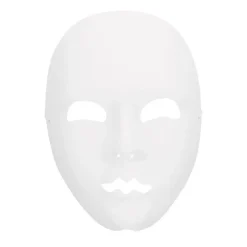 Mime Maske Hvit