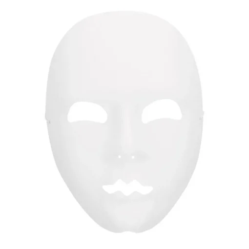 Mime Maske Hvit