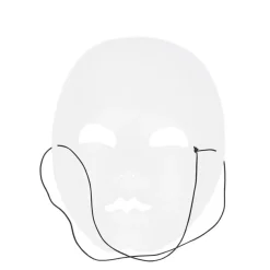 Mime Maske Sølv