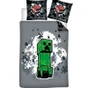 Minecraft® Creeper Sengetøy Grå