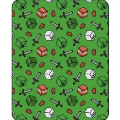 Minecraft® Fleece Teppe