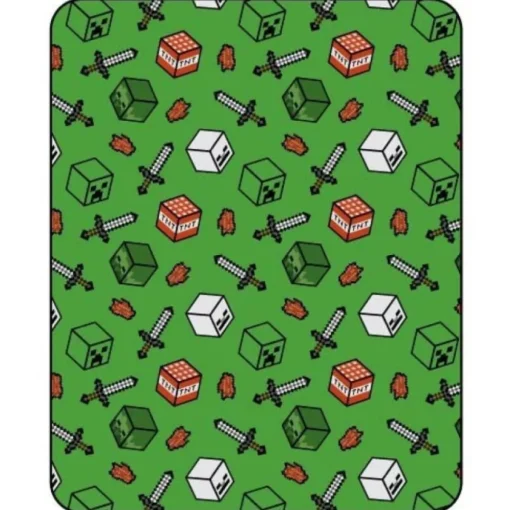 Minecraft® Fleece Teppe