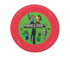 Minecraft® Genanvendelige Plasttallerkener