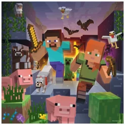Minecraft® 3-i-1 Puslespill