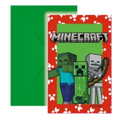 Minecraft® Invitasjonskort