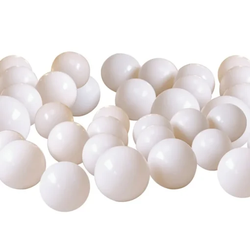 Mini Ballonger Mix Hvit