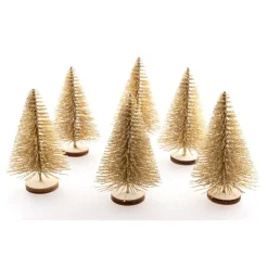 Mini Glitter Juletrær