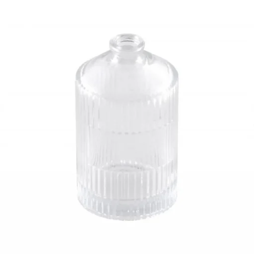 Mini Stipete Glassvase Gjennomsiktig